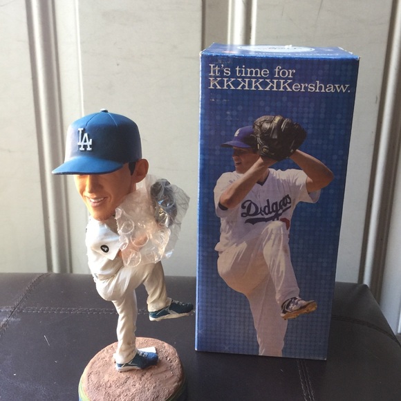 Dodgers Clayton Kershaw Bobble Head - Picture 2 of 5
